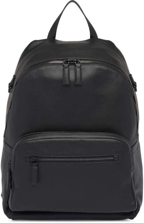 prada neoprene bag|Prada leather backpack.